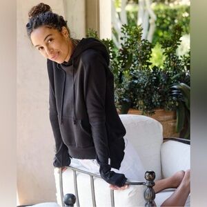 Frank & Eileen Distressed Tee Lab Black Hoodie Women's Small